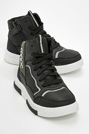 mnpc Erkek Çocuk Siyah Anatomik Sneaker Bot