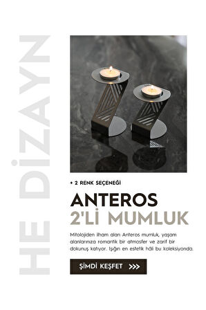 ANTEROS 2'li Mumluk Seti