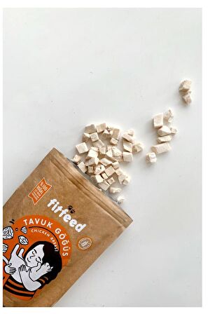 Freeze-Dried Çiğ Tavuk Göğüs Kedi Ödülü 40g