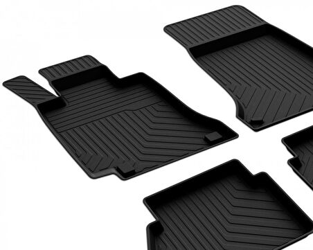 Mercedes E serisi W213 Ferrous 4D Havuzlu Kauçuk Paspas 2015 2020