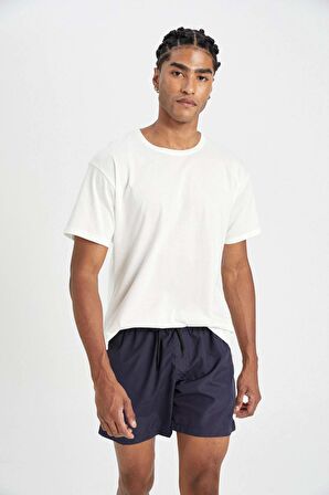 DeFacto File Astarlı Kısa Boy Deniz Şortu X2955AZ24HSIN75