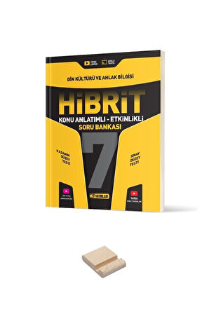 7. Sınıf Konu Anlatımlı - Etkinlikli Din Kültürü Hibirit Soru Bankası