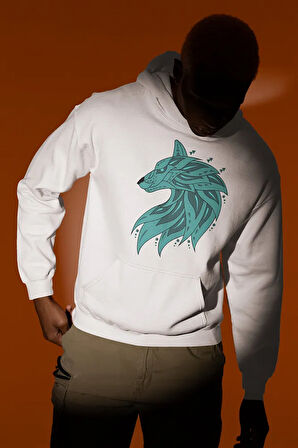 Kurt Desenli Unisex Oversize Hoodie