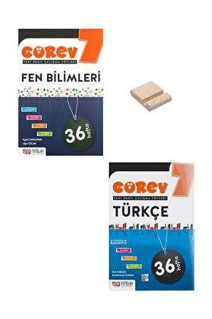 7. Sınıf Fen Bilimleri ve Türkçe 36 Haftalık Görev Föyleri