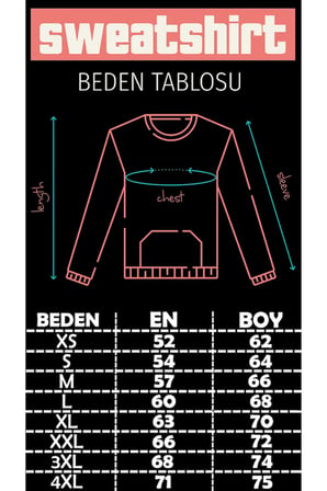 The Beatles 1967 Baskılı Unisex Oversize Müzik Grubu Sweatshirt