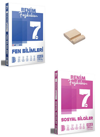 Benim Hocam 7. Sınıf Fen Bilimleri ve Sosyal Bilgiler Fasikülleri + Telefon Standı