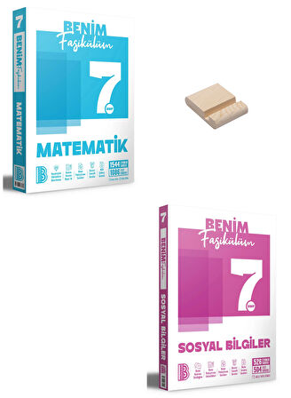 Benim Hocam 7. Sınıf Matematik ve Sosyal Bilgiler Fasikülleri + Telefon Standı