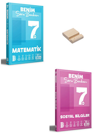 Benim Hocam 7. Sınıf Matematik ve Sosyal Bilgiler Soru Bankası + Telefon Standı