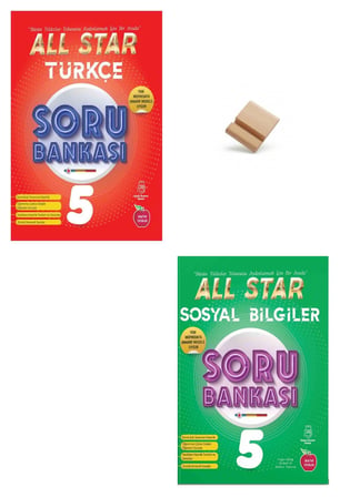 Newton 5. Sınıf 2027 Maarif All Star Türkçe ve Sosyal Bilgiler Soru Bankası + Telefon Standı