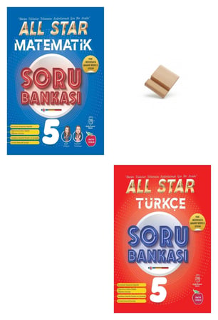 Newton 5. Sınıf 2027 Maarif All Star Matematik ve Türkçe Soru Bankası + Telefon Standı
