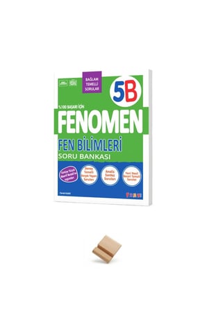 Fenomen 5. Sınıf Maarif 5B Fen Bilimleri Soru Bankası + Telefon Standı