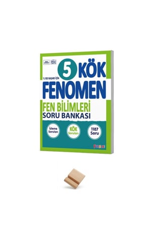 Fenomen 5. Sınıf Maarif Kök Fen Bilimleri Soru Bankası + Telefon Standı