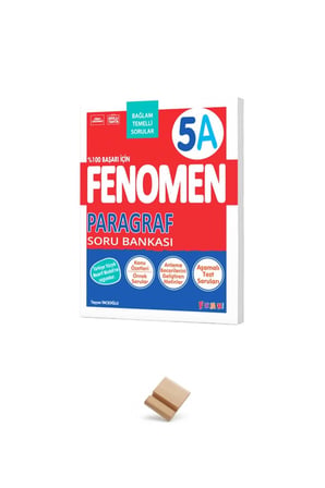 Fenomen 5. Sınıf Maarif 5A Paragraf Soru Bankası + Telefon Standı