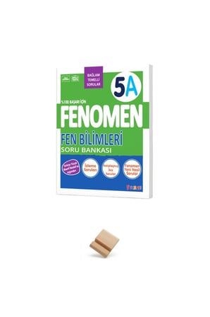 Fenomen 5. Sınıf Maarif 5A Fen Bilimleri Soru Bankası + Telefon Standı