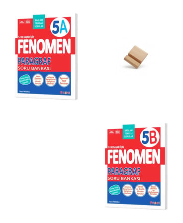 Fenomen 5. Sınıf Maarif 5A ve 5B Serisi Paragraf Soru Bankası + Telefon Standı
