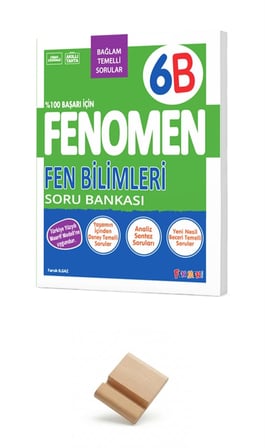 Fenomen 6. Sınıf Maarif 6B Fen Bilimleri Soru Bankası + Telefon Standı