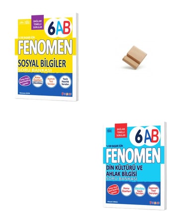 Fenomen 6. Sınıf Maarif 6AB Sosyal Bilgiler ve Din Kültürü Soru Bankası + Telefon Standı