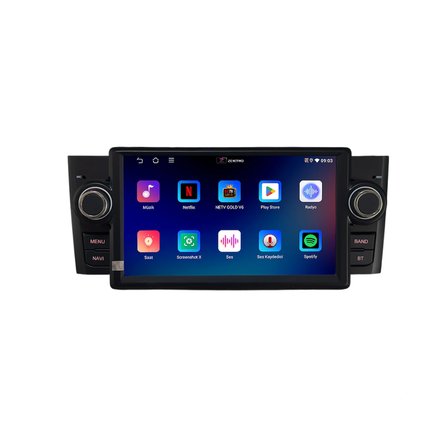 Zenitho Fiat Linea & Punto (Eski Göğüs) Uyumlu 7 İnç Android 8-128 GB Multimedya Sistemi