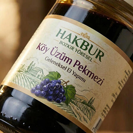 Üzüm Köy Pekmezi 800 ml (doğal&katkısız)