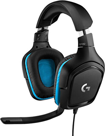 Logitech G432 7.1 Kablolu Kulak Üstü Oyuncu Kulaklığı Outlet
