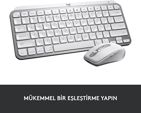 Logitech MX Keys Mini MAC İngilizce Kablosuz Klavye Outlet