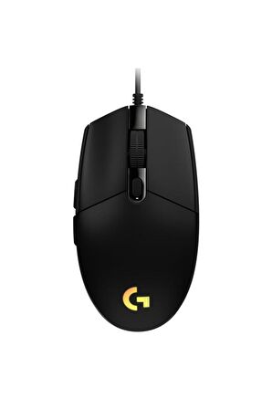 Logitech G102 Lightsync Kablolu Optik Oyuncu Mouse Siyah Teşhir