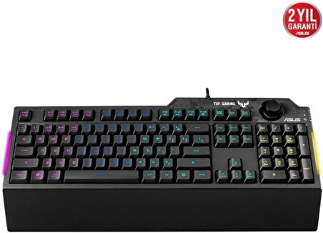 Asus TUF Gaming K1 RGB Kablolu Oyuncu Klavyesi Teşhir
