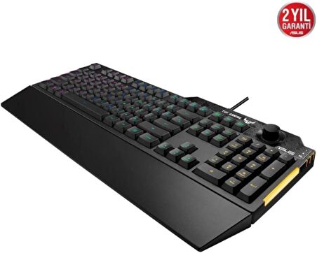 Asus TUF Gaming K1 RGB Kablolu Oyuncu Klavyesi Teşhir