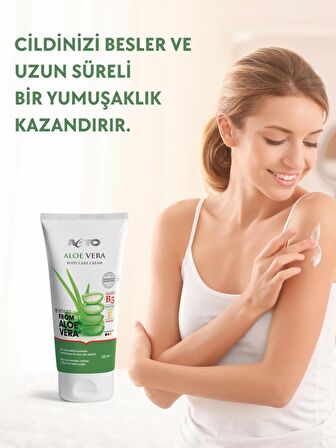 ACTO® ALOE VERA BODY CARE CREAM 150 ml | Aloe Vera Özlü Vücut Bakım Kremi | YENİ FORMÜL