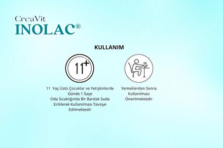 CreaVit Inolac® Inositol, Alfa-laktalbümin, Folik Asit ve Krom Takviye Edici Gıda, 30 Saşe