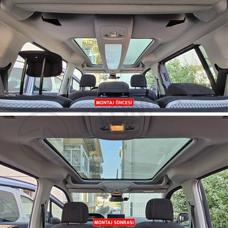 Citroen Berlingo Panoramik Cam Tavan Dönüşüm Modülü 2019 Model ve Sonrası