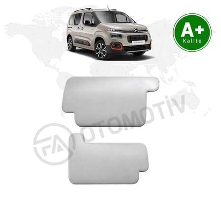 Citroen Berlingo Seperatör Demiri Döşeme Kapağı (CAM TAVANSIZ MODELLER) 2019 Model ve Sonrası
