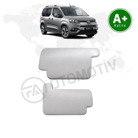 Toyota Proace City Seperatör Demiri Döşeme Kapağı (CAM TAVANSIZ MODELLER) 2019 Model ve Sonrası