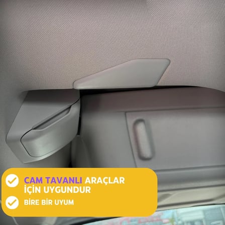 Fiat Doblo Seperatör Demiri Döşeme Kapağı (CAM TAVANLI ARAÇLAR) 2024 Model ve Sonrası