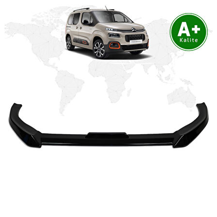 Citroen Berlingo Ön Lip Parlak Siyah 2019 Model ve Sonrası