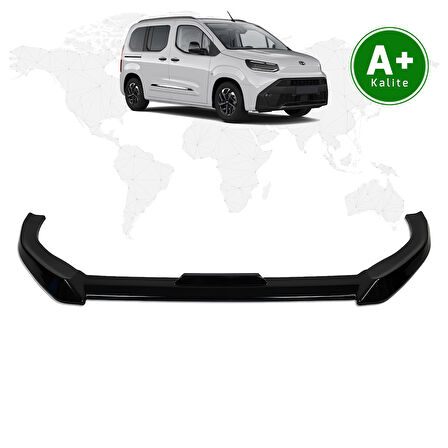 Toyota Proace City Ön Lip Parlak Siyah 2024 Model ve Sonrası