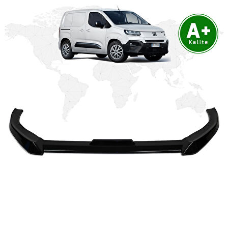 Fiat Doblo Panelvan Ön Lip Parlak Siyah 2024 Model ve Sonrası