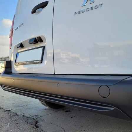 Fiat Doblo Panelvan Arka Tampon Eşiği Mat Siyah 2023 Model ve Sonrası
