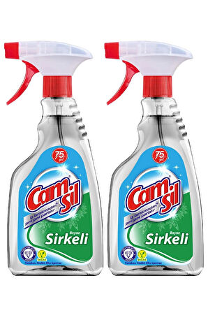 Camsil Beyaz Sirkeli 500 ML 2'Lİ