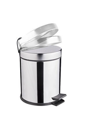 Maxiflow Mikro Pedallı Çöp Kovası 3lt