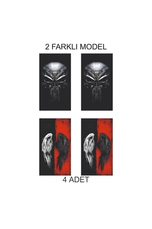 Özel Tasarım Kapı Folyo Baskılı Sticker