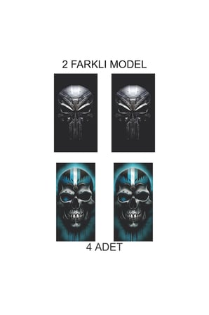 Oto Spor Kapı Folyo Baskılı Sticker