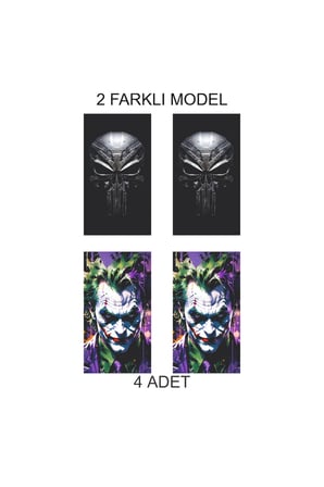JDM Stil Kapı Folyo Baskılı Sticker