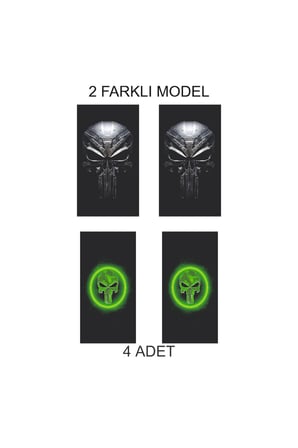 Tuning Stil Kapı Folyo Baskılı Sticker
