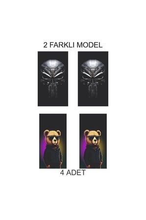 Aracınız İçin Özel Tasarım Kapı Folyo Baskılı Sticker