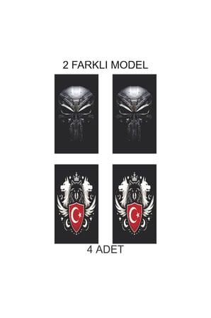 Otomobilinizi Daha Şık Gösteren Kapı Folyo Baskılı Sticker