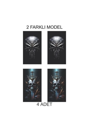 Aracınıza Farklı Bir Stil Katan Kapı Folyo Baskılı Sticker