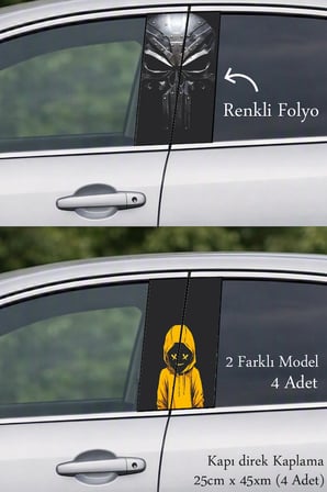 Aracınızı Baştan Sona Yenileyen Kapı Folyo Baskılı Sticker