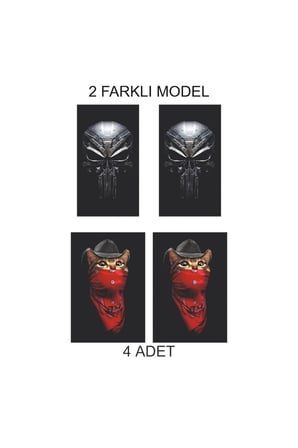 Sade ve Şık Tasarım Sevenlere Kapı Folyo Baskılı Sticker