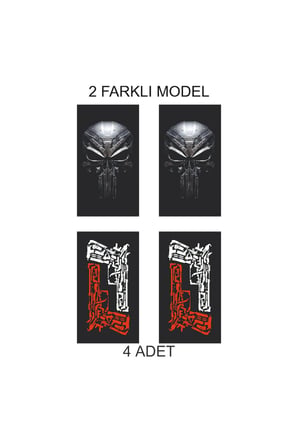 Kapı Direklerinde Yeni ve Sportif Görünüm Kapı Folyo Baskılı Sticker